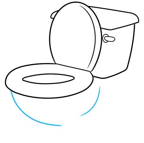 How to Draw a Toilet - Really Easy Drawing Tutorial