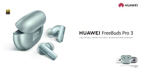 Huawei FreeBuds Pro 3 es oficial: cancelación de ruido 3.0 y alta ...