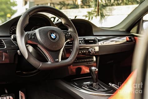 Bmw sport car interior Photograph by Filippo Carlot - Fine Art America