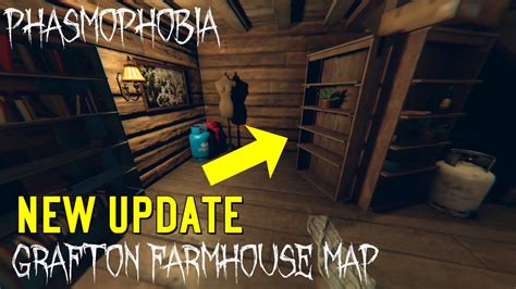 A Tour of the New Grafton Farmhouse Map in PHASMOPHOBIA - YouTube