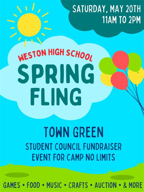 Spring Fling Postponed - Weston Public Schools