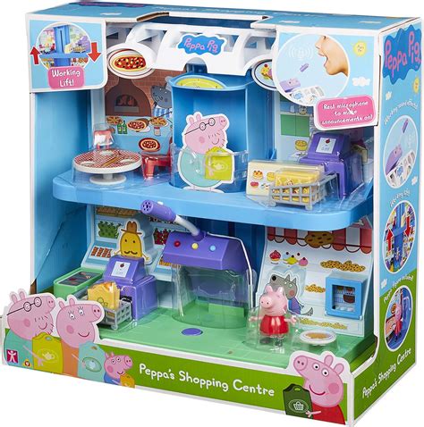 Amazon.com: Peppa Pig 7177 PEPPA'S Shopping Centre PLAYSET : Toys & Games