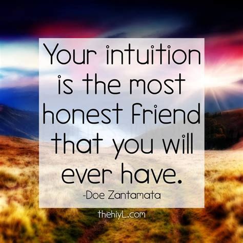 Intuition Quotes Inspirational. QuotesGram