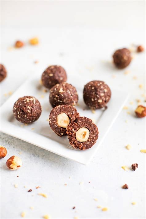 Chocolate Hazelnut Balls (Copycat Ferrero Rocher) - Eating Bird Food