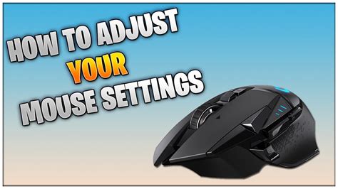 How To Adjust Your DPI and Settings - Logitech G502 Lightspeed (GHub ...