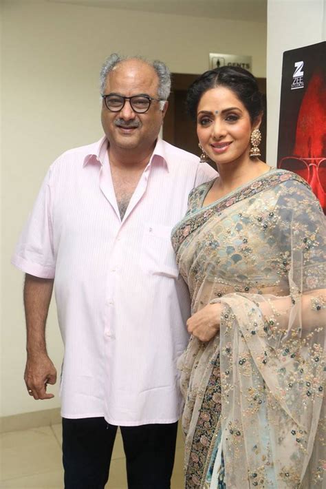 Sridevi at MOM Movie Trailer Launch Stills