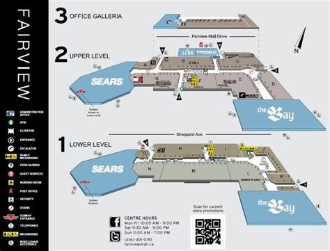 40 Ontario Mills Mall Map Ef4t | Fairview mall, Wayfinding, Floor plans