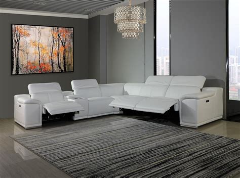 White Sectional With Recliner Shop | pennygilley.com