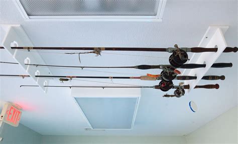 Ceiling Mounted Rod Holder Plans | Shelly Lighting