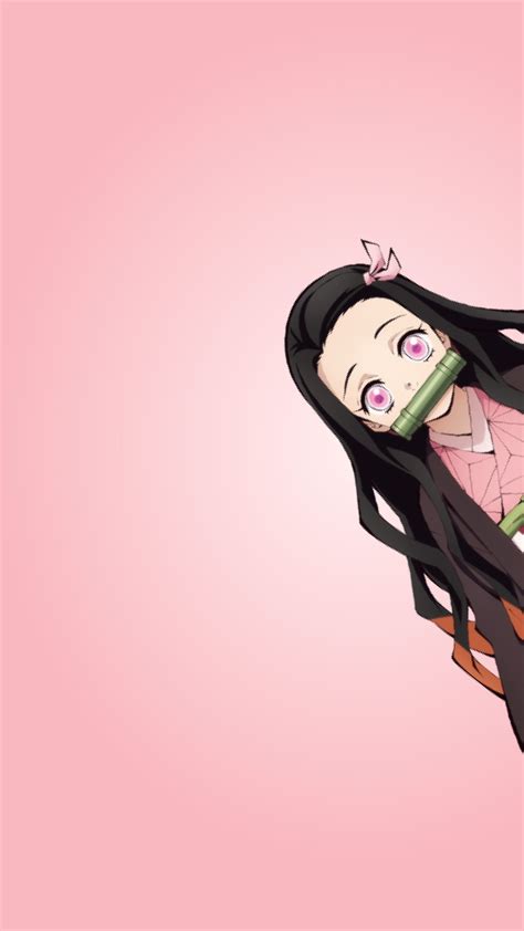 Cute Demon Slayer Nezuko Phone Wallpaper