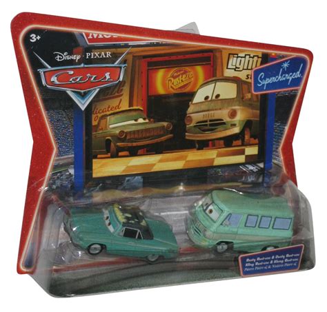 Disney Cars Movie Moments Rusty & Dusty Rust-Eze Supercharged Toy Car ...