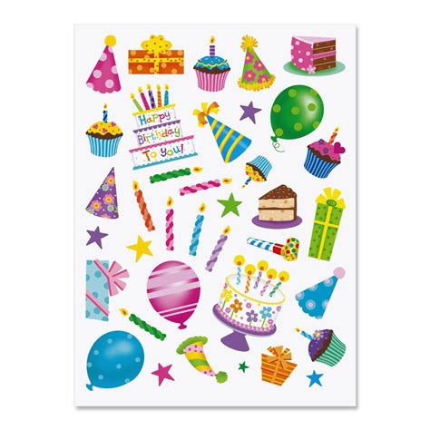 Birthday Celebration Stickers | Current Catalog