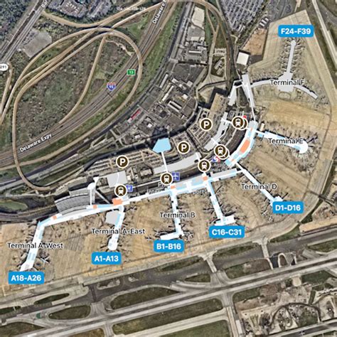 Philadelphia Airport Map: Guide to PHL's Terminals