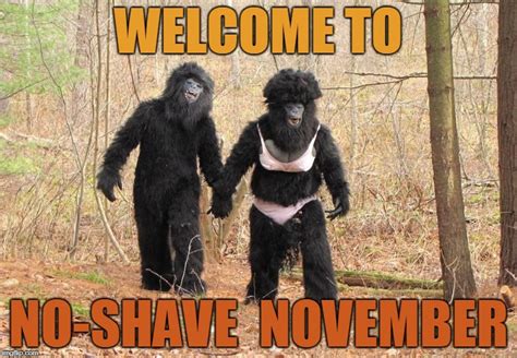 No Shave November Meme