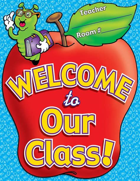 Chart Welcome To Our Class 17 x 22 Plastic-Coated | TF-2185 – SupplyMe