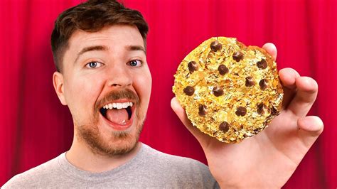 I Ate A $1000 Golden Cookie - YouTube