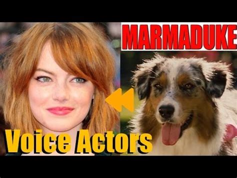 "Marmaduke" Voice Actors and Characters - YouTube