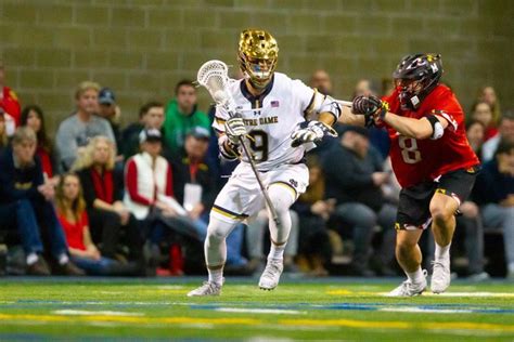 Notre Dame lacrosse defeats Maryland Terrapins - One Foot Down