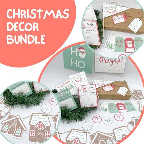 Christmas Decor Bundle - Aesthetic Journeys Designs