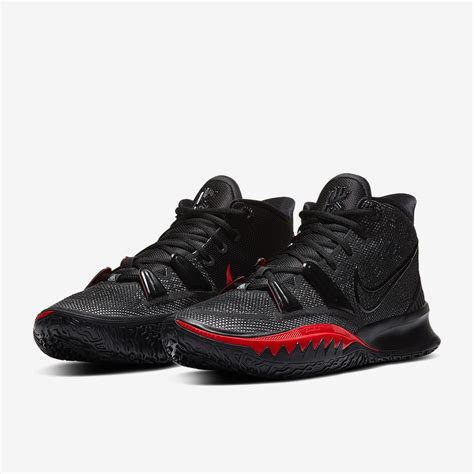 Nike Kyrie 7 BRED - Black/University Red/White - Mens Shoes