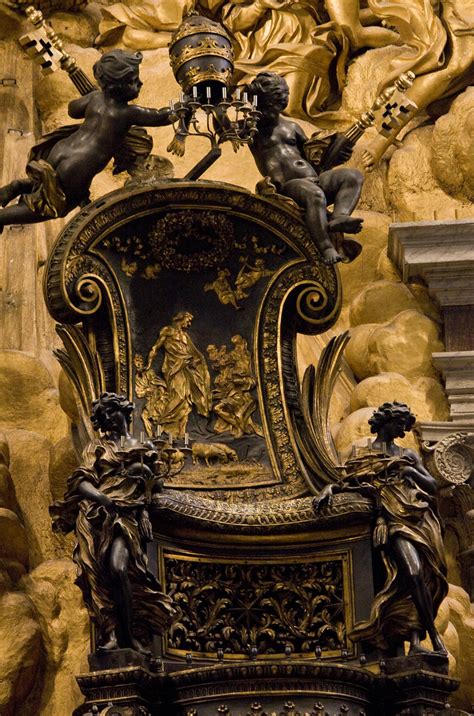 Cathedra Petri (Detail) | "The Chair of Saint Peter itself i… | Flickr