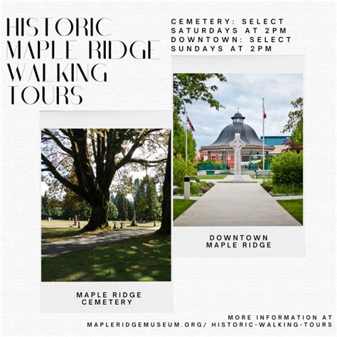 Maple Ridge Historic Walking Tours – Maple Ridge Museum