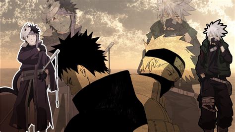 Kakashi And Obito Wallpapers - Wallpaper Cave