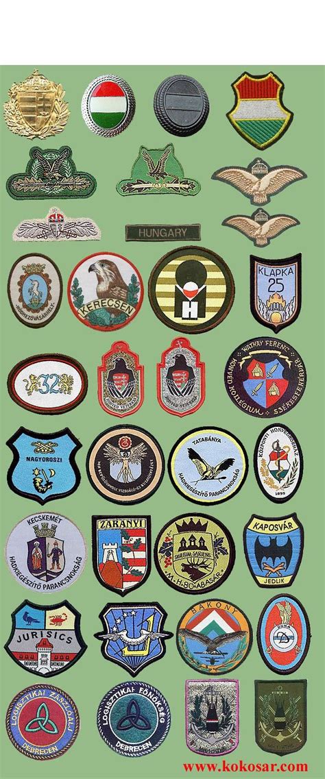 Hungarian military insignias