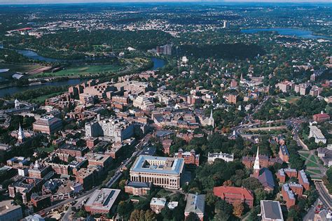 Harvard University Campus Aerial View Photo Art Print Poster 18x12 ...