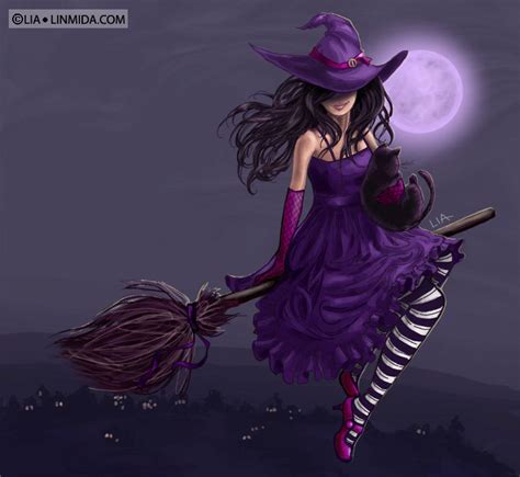 Violet witch by LiaSelina on DeviantArt