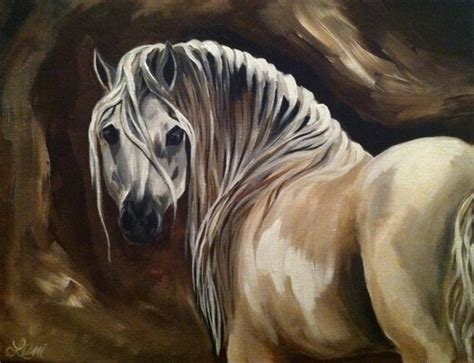 Items similar to Andalusian Horse Art Painting Leni Tarleton on Etsy