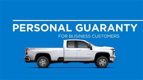 Personal Guaranty | GM Financial Commercial Vehicle Lending - YouTube