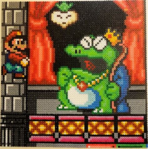 Super Mario Bros. 2 Mario Vs. Wart Bead Sprite