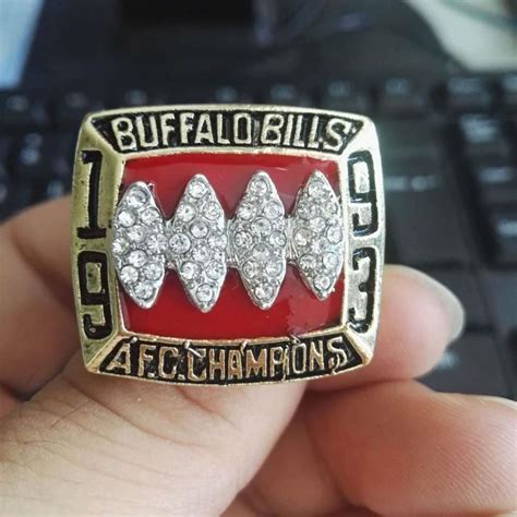 1991 Buffalo Bills Super Bowl Championship Team Ring | Rings, Buffalo ...