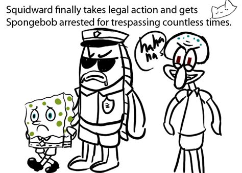 omg, spongebob arrested? by pookyle on DeviantArt