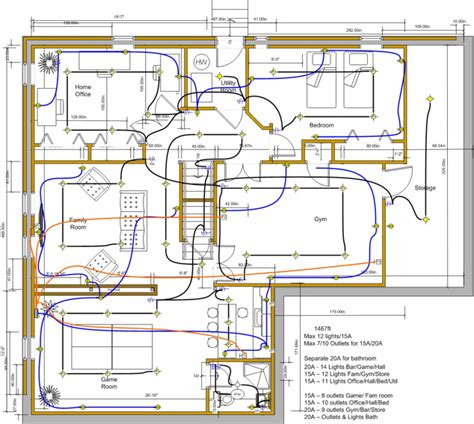 Big Basement Project: Electrical Diagram