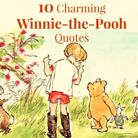 10 Charming Winnie-the-Pooh Quotes – Tales of a Bookworm