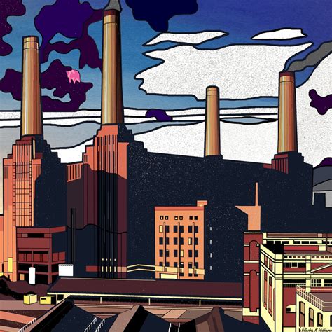 Pink Floyd, Animals, Album Cover, Artwork, Battersea Power Station ...