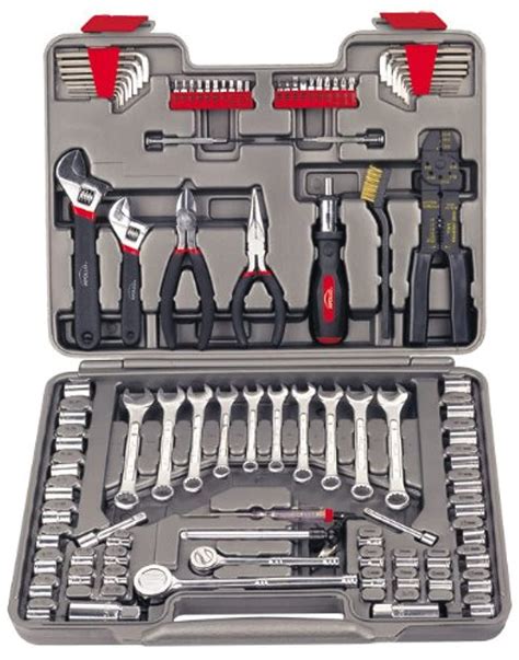 Buy Apollo Tools 95 Piece Mechanics Tool Set with SAE and Metric Socket ...