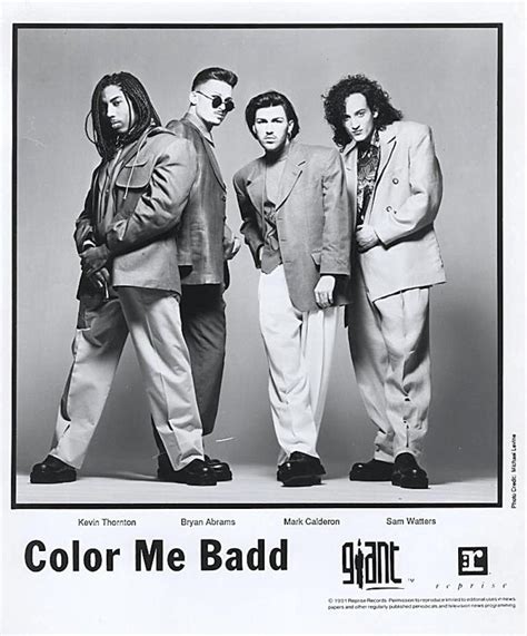 Color Me Badd Vintage Concert Photo Promo Print, 1991 at Wolfgang's