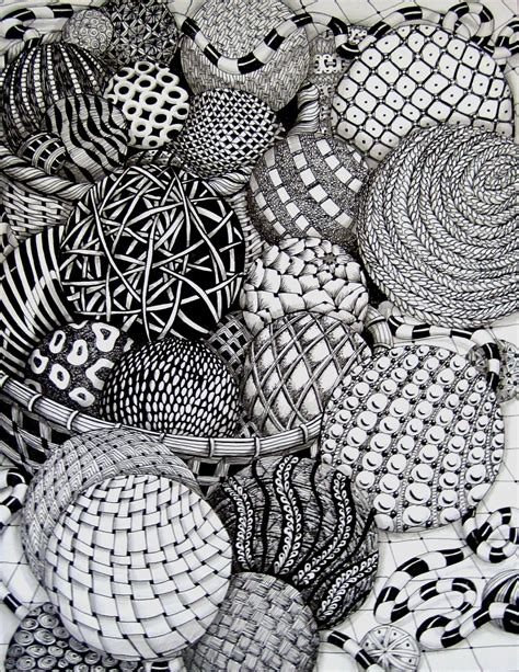 Výsledek obrázku pro zentangle spheres | Zentangle patterns, Zentangle ...