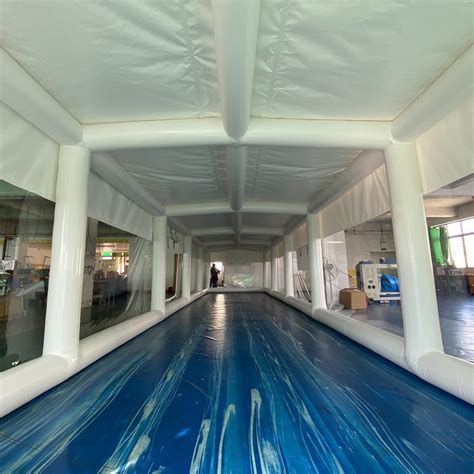 Rectangle Inflatable Pool Cover| XiangHuiHe - Air supported structure