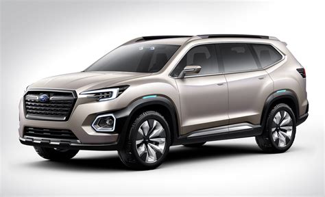 Subaru Viziv-7 concept previews 3-row SUV coming in 2018