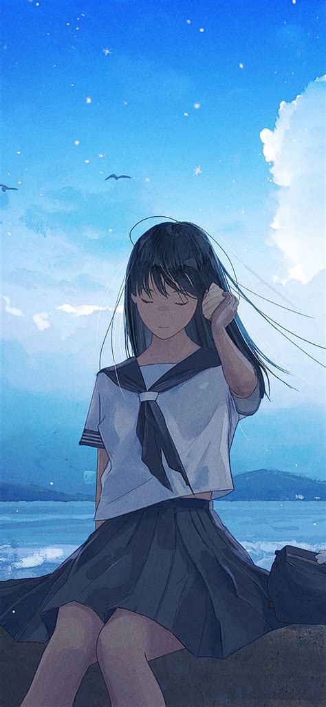 Sad Anime Girl Walking Resolution , Anime , , and Background, Sad Girls ...