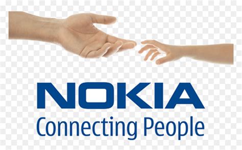 Nokia With Hands Connecting People Png - Nokia Logo Connecting People ...