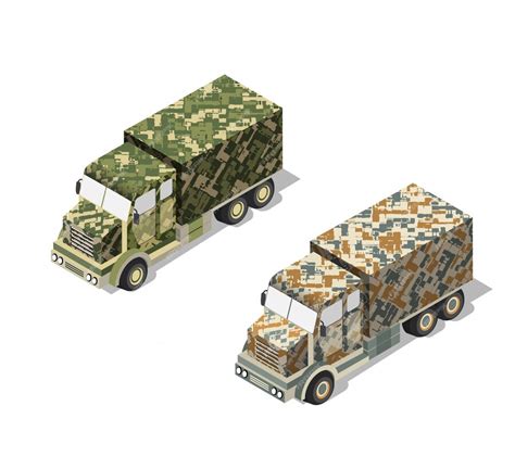 Premium Vector | Military truck army