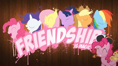 Friendship - is magic . Background ., My Little Pony Friendship Is ...