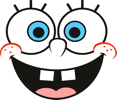 Spongebob Face Png - Spongebob Squarepants Clipart - Full Size Clipart ...