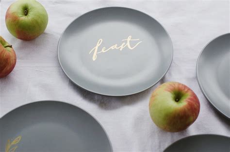 Fall: Thanksgiving DIY Plates – This Wild Heart