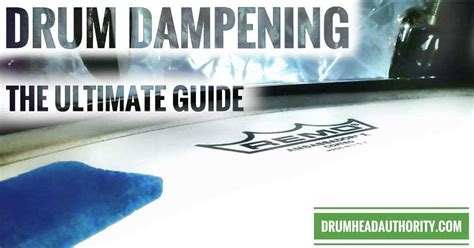 Huge New Article - Drum Dampening: The Ultimate Guide - News